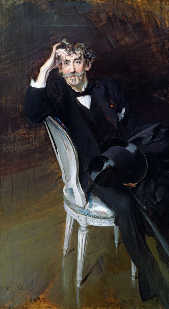 Portrait von James Abbott McNeil Whistler od Giovanni Boldini