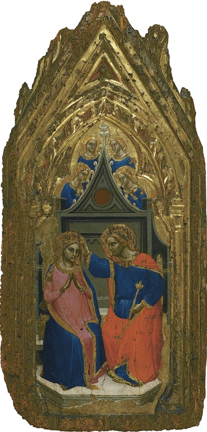 The Coronation of the Virgin with four Angels od Giovanni da Bologna