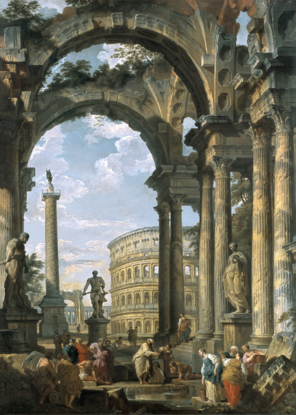 Roman Capriccio od Giovanni Paolo Pannini