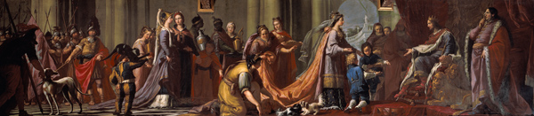 The Queen of Sheba / Tiepolo school od Giovanni Battista (Giambattista) Tiepolo