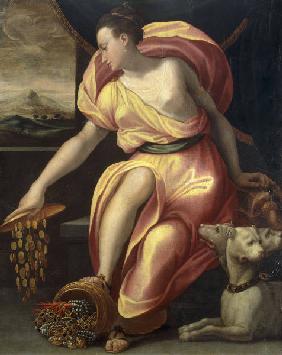 G.Macchietti /Allegory of Wealth/ Paint.