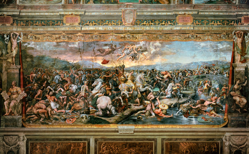 The Battle of Constantine od Giulio Romano