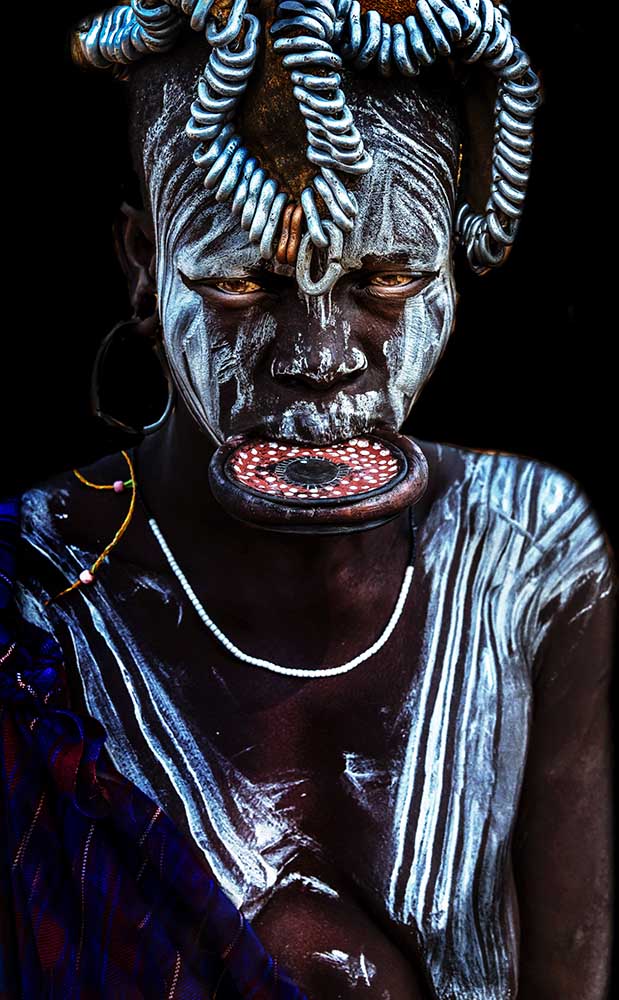 Mursi Woman od Giuseppe DAmico