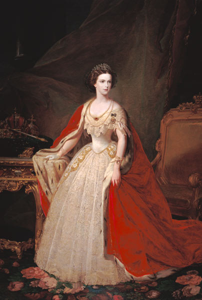 Empress Elizabeth (1837-98) of Bavaria od Giuseppe Sogni