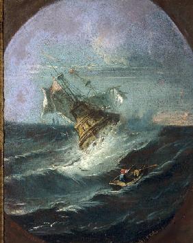 G.Zais / Sea Storm / Paint./ C18th