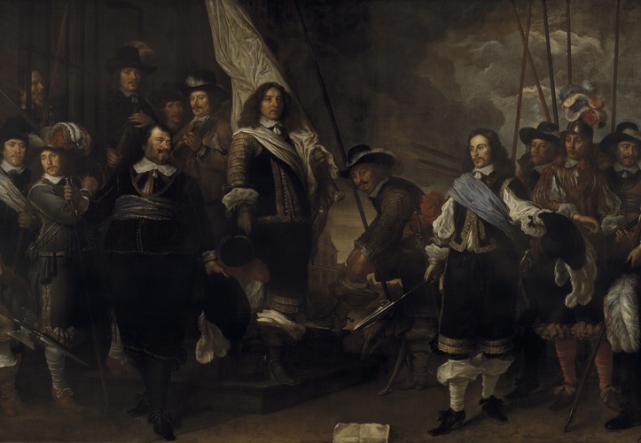 Civic Guard Company of Captain Joan Huydecoper and Lieutenant Frans van Waveren od Govaert Flinck