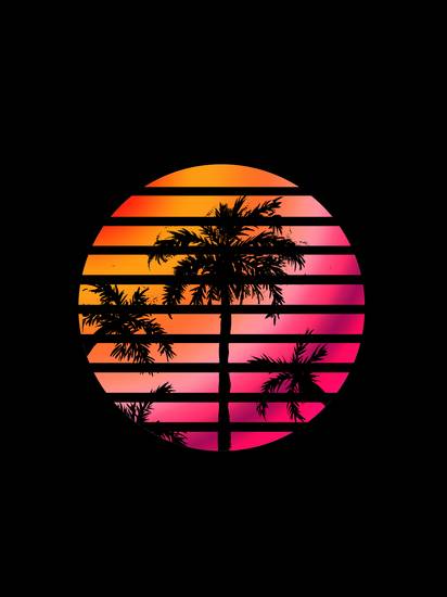 Palm Trees Sunset