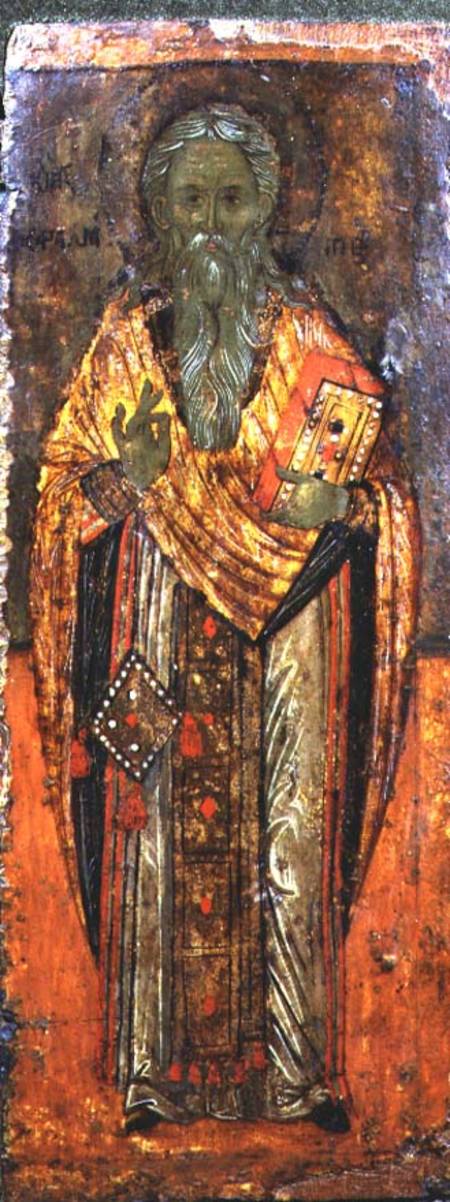 St. Charalambos, icon, from Kastoria od Greek School
