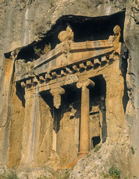 Lycian rock tomb (photo)  od Greek School