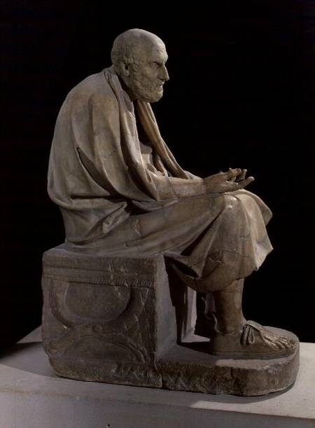 Statue of Chrysippus (c.280-207 BC) the Greek philosopher od Greek School