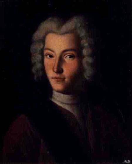 Portrait of Tzar Peter II (1715-30) od Grigory Dmitriev Molchanov
