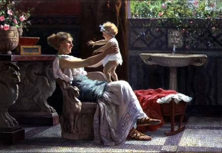 Mother's Darling od Guglielmo Zocchi