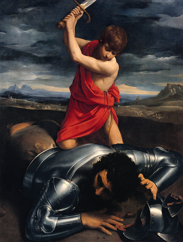 David a Golias od Guido Reni