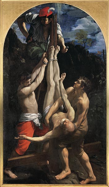 Reni / Crucifixion of St.Peter / c.1604 od Guido Reni