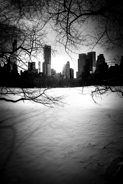 New York City Winter Skyline N¬∫2 od Guilherme Pontes
