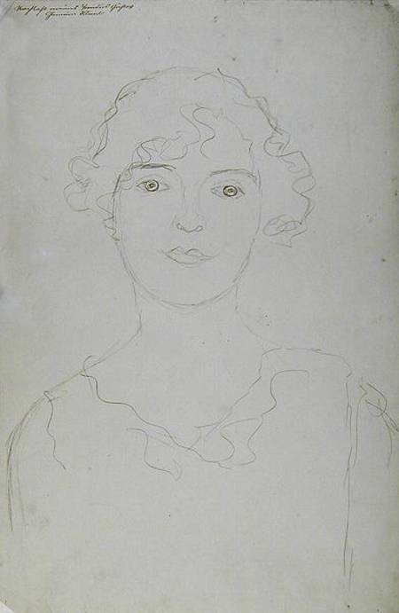 Portrait of a Woman od Gustav Klimt