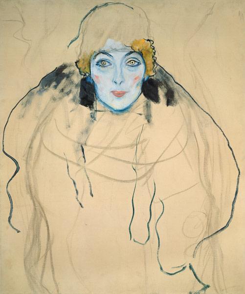 Woman head 1918