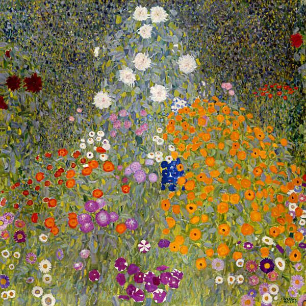 Květinová zahrada - Gustav Klimt