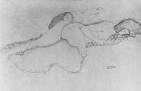 Two Women Asleep