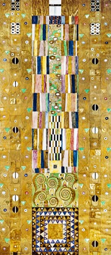 Work presentation to the Stoclet frieze. Narrow wall. od Gustav Klimt