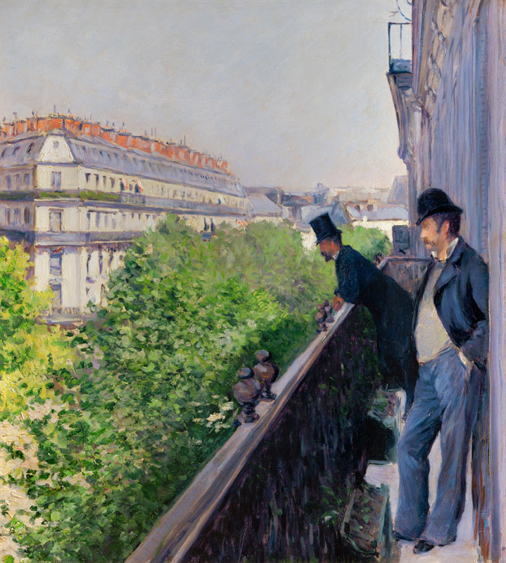 Boulevard Haussmann od Gustave Caillebotte