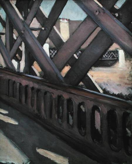 Study of Le Pont de l'Europe od Gustave Caillebotte