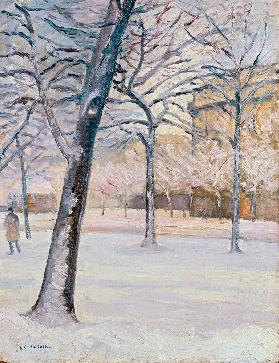 Parc sous la Neige, c.1888