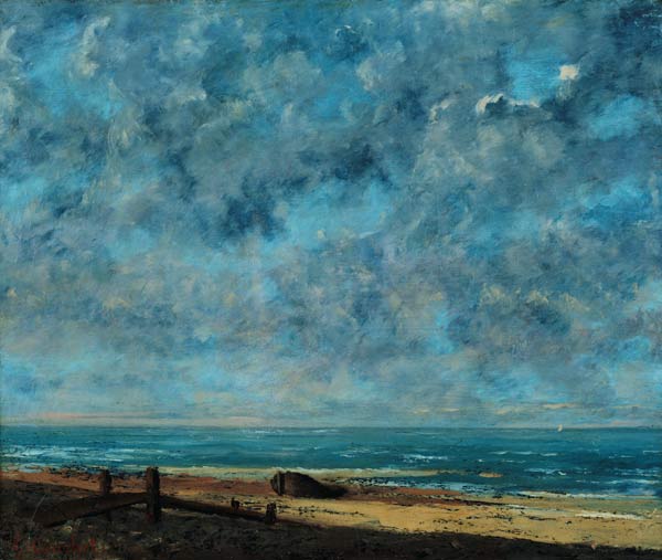 The Sea od Gustave Courbet