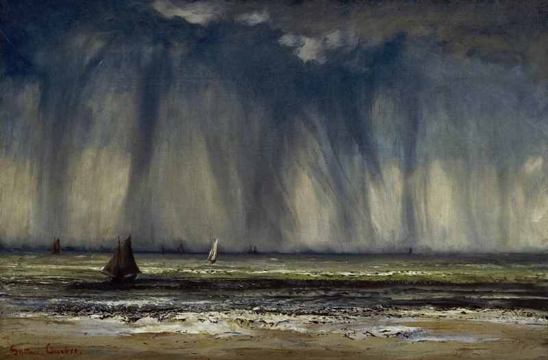 Gustave Courbet, Die Wasserhose od Gustave Courbet