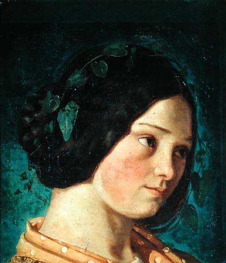 Portrait of Zelie Courbet od Gustave Courbet