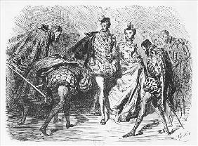 King and court, illustration from the ''Essais'' Michel Eyquem de Montaigne (1533-92)