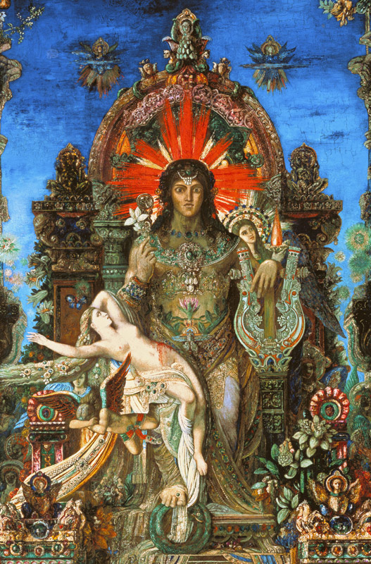 Zeus and Semele od Gustave Moreau