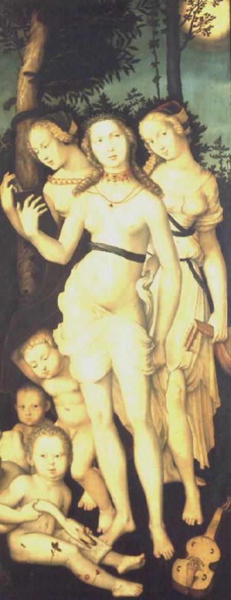 Harmony or, The Three Graces od Hans Baldung Grien