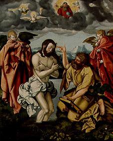 Johannes altar the baptism Christi. od Hans Baldung Grien