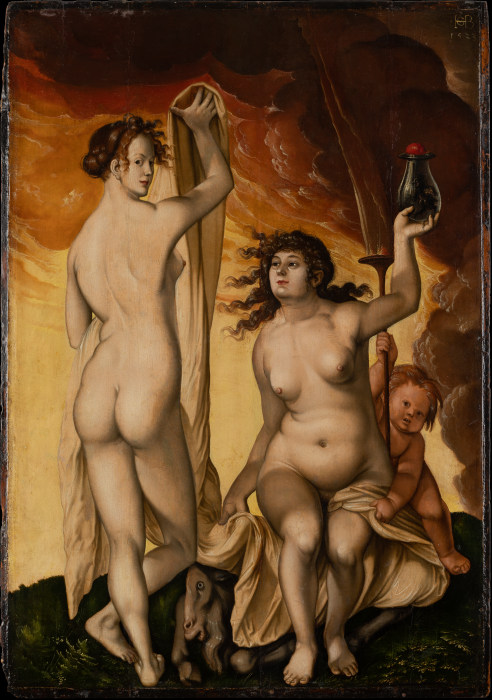 Two Witches od Hans Baldung Grien