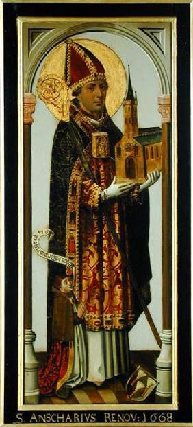 Votive Panel Depicting St. Ansgar