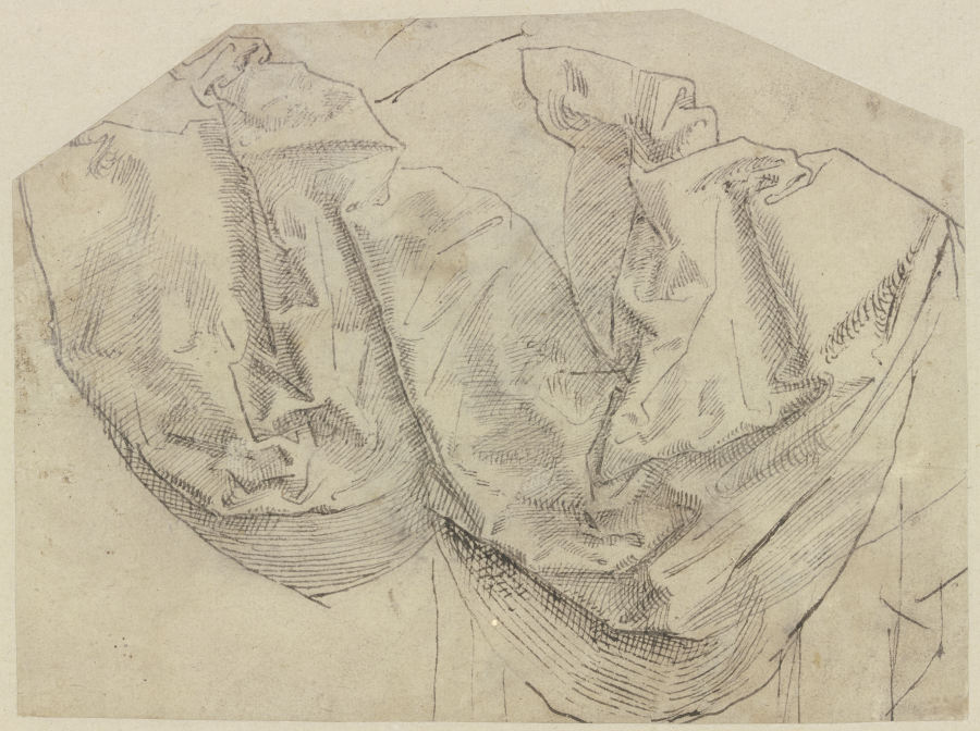 A pleated cloth od Hans Brosamer