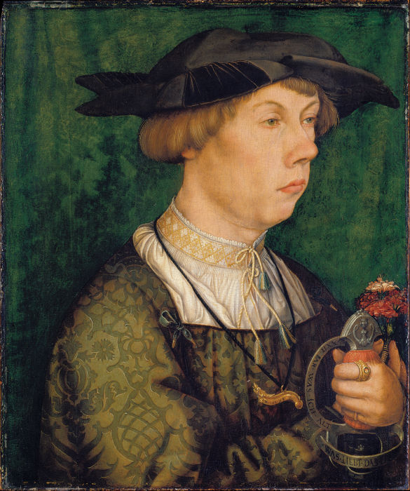 Portrait of a Member of the Weiss Family of Augsburg od Hans Holbein d. Ä.