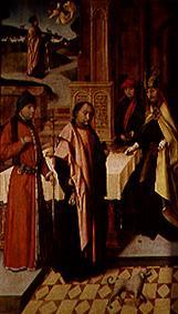 The victim of St. Joachim. Weingartner altar in the cathedral to Augsburg od Hans Holbein d.Ä.