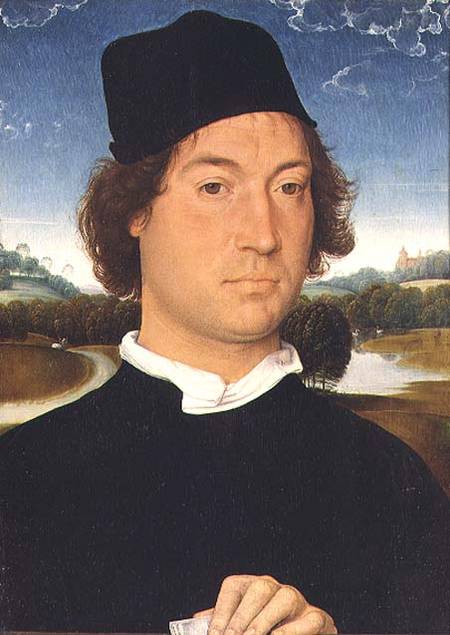 Portrait of an Unknown Man od Hans Memling