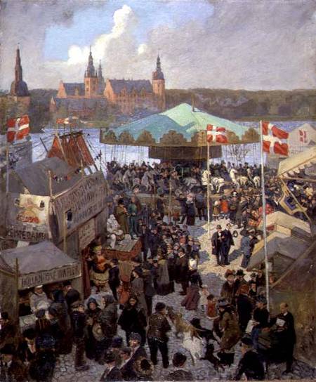 November Market at Hillerod od Hans Nikolaj Hansen