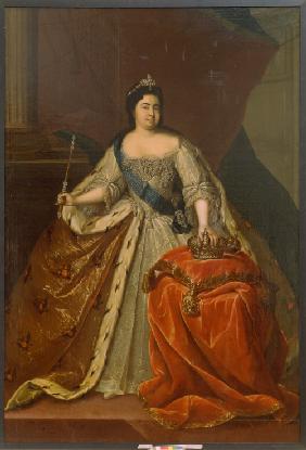 Portrait of Empress Catherine I. (1684-1727)