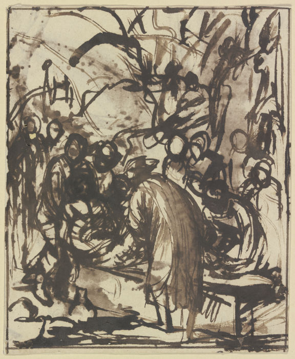 Entombment of Christ od Hendrik Goudt