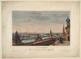 View of Moscow, taken from the balcony of the Imperial Palace