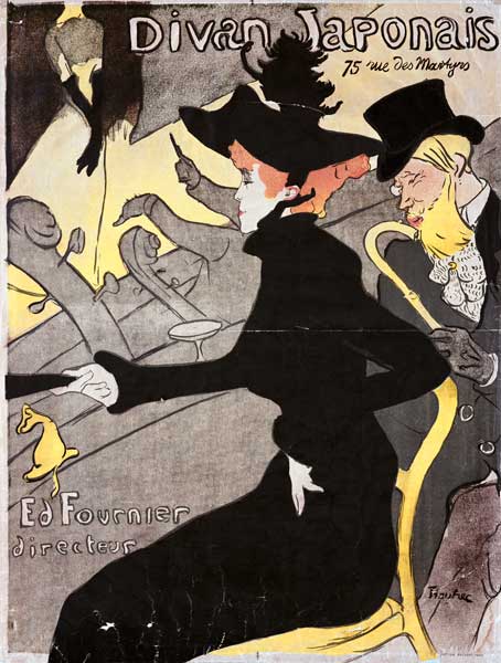 Divan Japonais od Henri de Toulouse-Lautrec