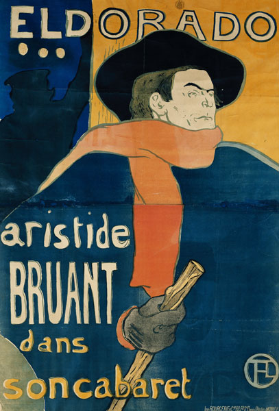 Eldorado, Aristide Bruant od Henri de Toulouse-Lautrec
