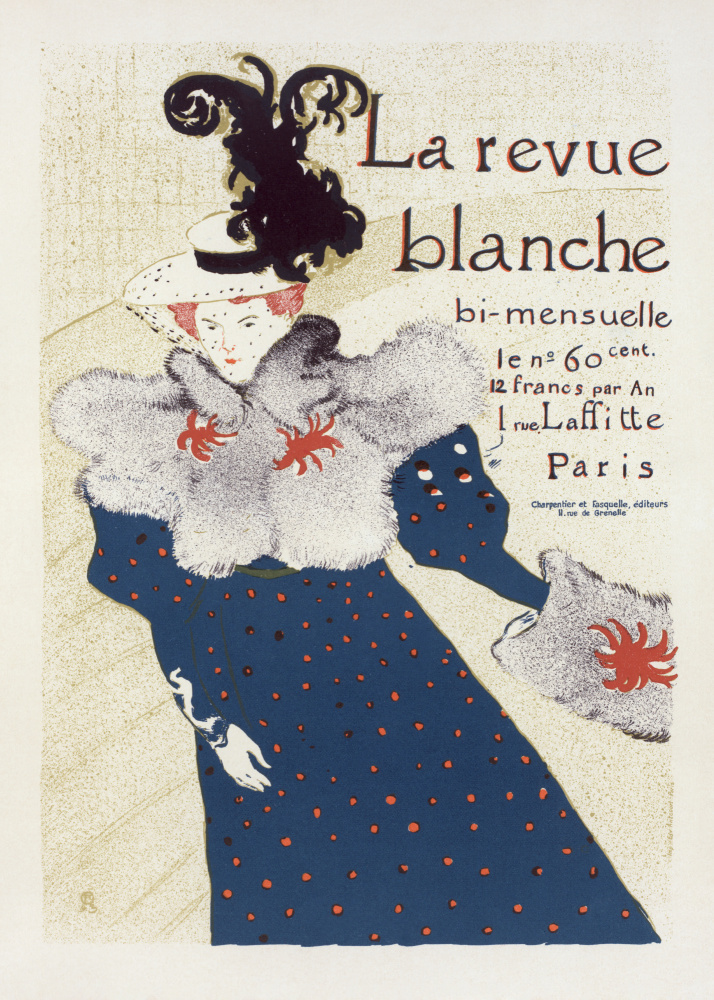La Revue Blanche (1897) od Henri de Toulouse-Lautrec