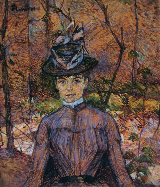 Portrait of Suzanne Valadon (1865-1938) od Henri de Toulouse-Lautrec