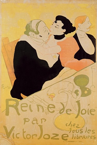 Reine de Joie od Henri de Toulouse-Lautrec
