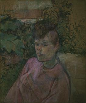 Woman in Garden